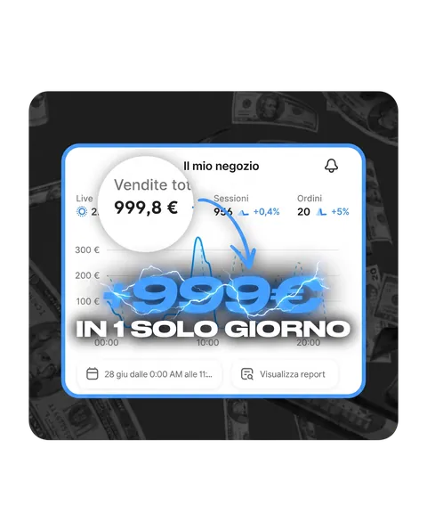 Risultato reale di un negozio