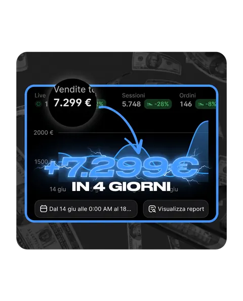 Risultato reale di un negozio